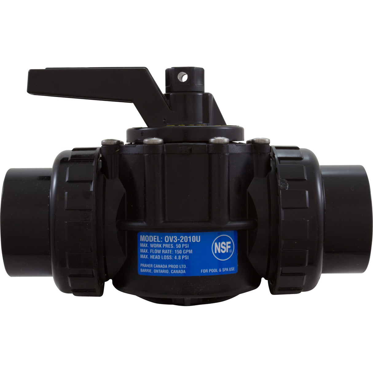 2" 3 Port Valve -Unionized : OV3-2010U