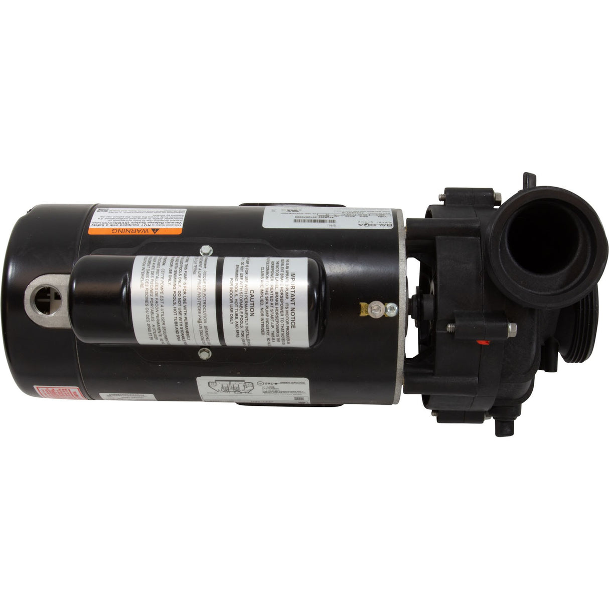 Pump, BWG, Dura-Jet, 1.5hp, 115v, 2-Spd, Low AMP, 2", OEM : 4239113-S