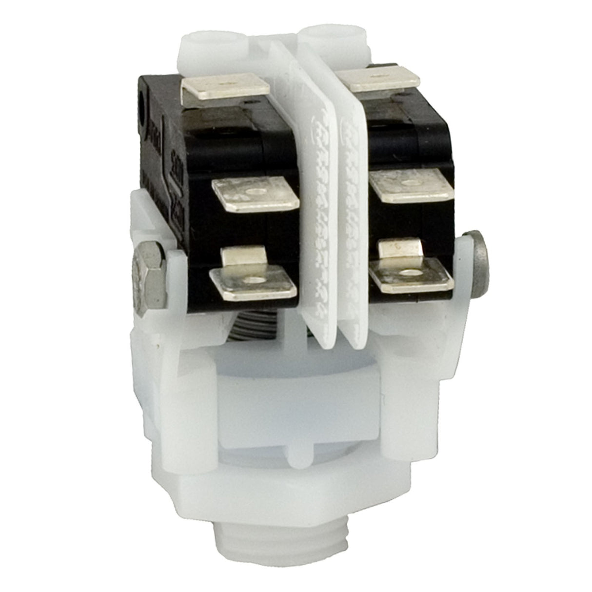 Air Switch, Presair, Tinytrol, DPDT, Latch, threadedCtr Spout : TVA211B