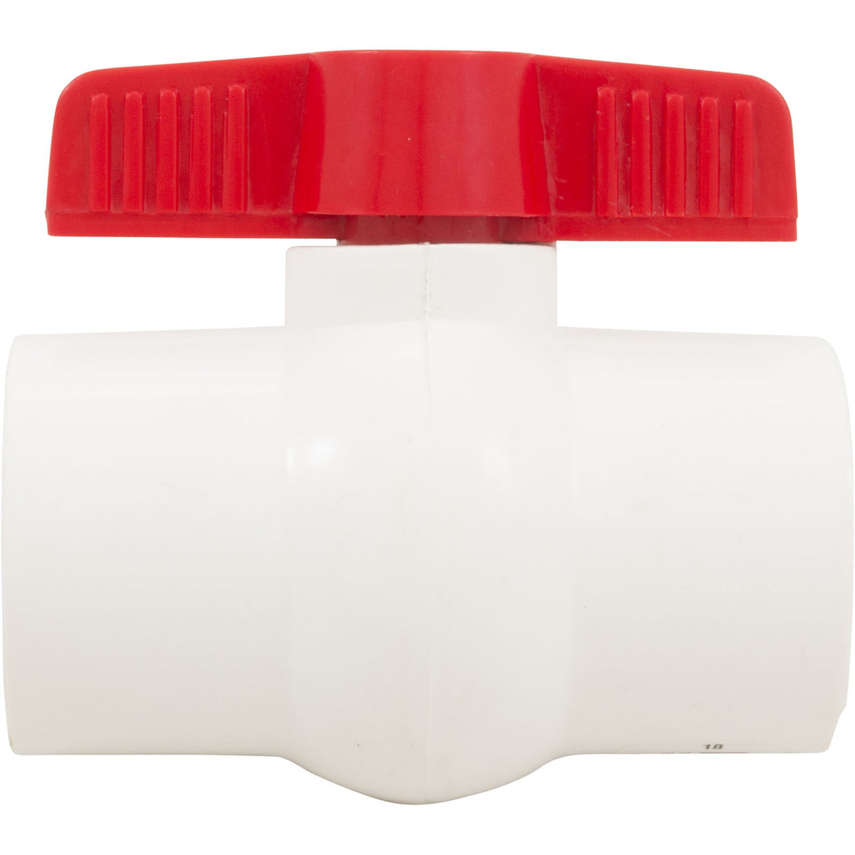 1 1/2" Pvc Compact Ball Vlvsoc Epdm Tpv White : QVC1015SSEW