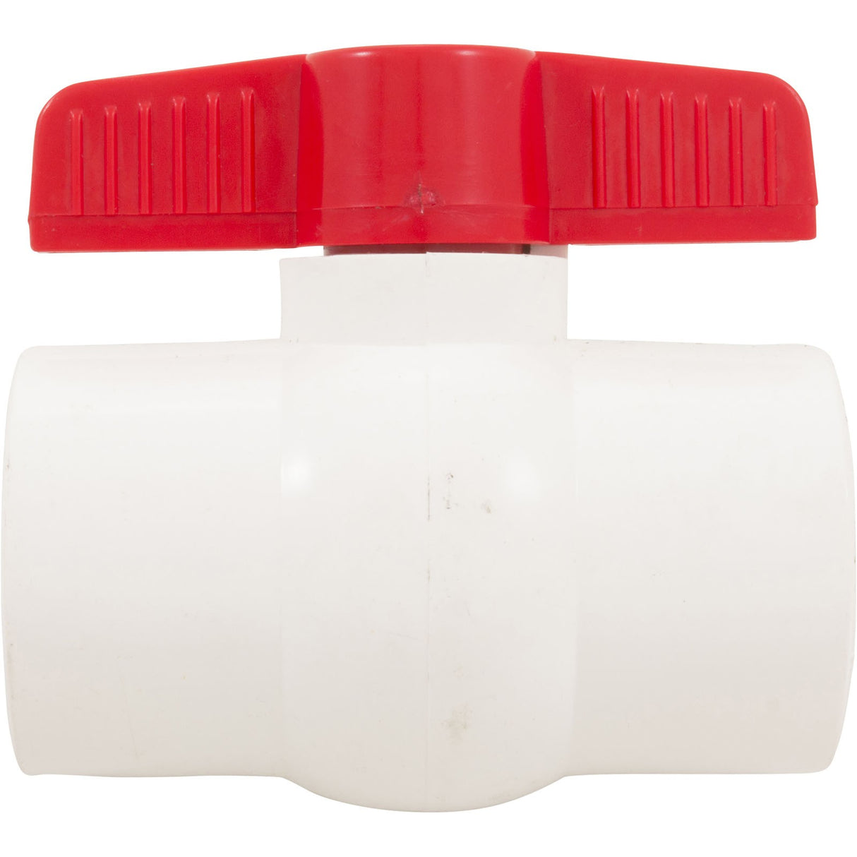 2" Pvc Compact Ball Valve Soc Epdm Tpv White : QVC1020SSEW