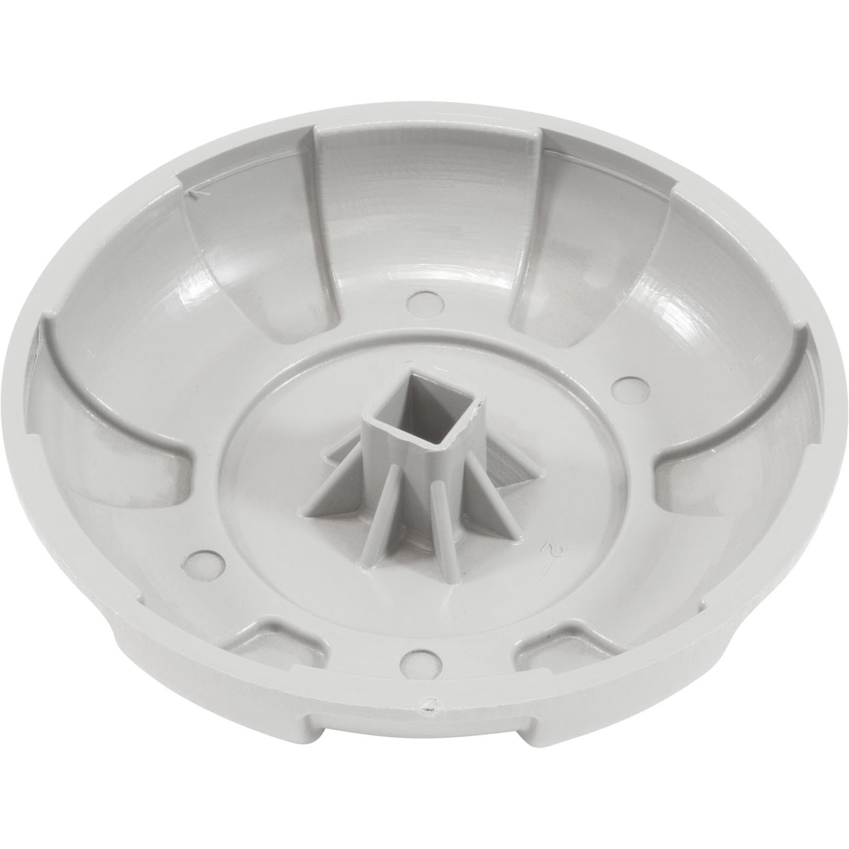 Knob - 6 Spoke Design 5"Od, 2" T/A Diverter Valve : 602-3730