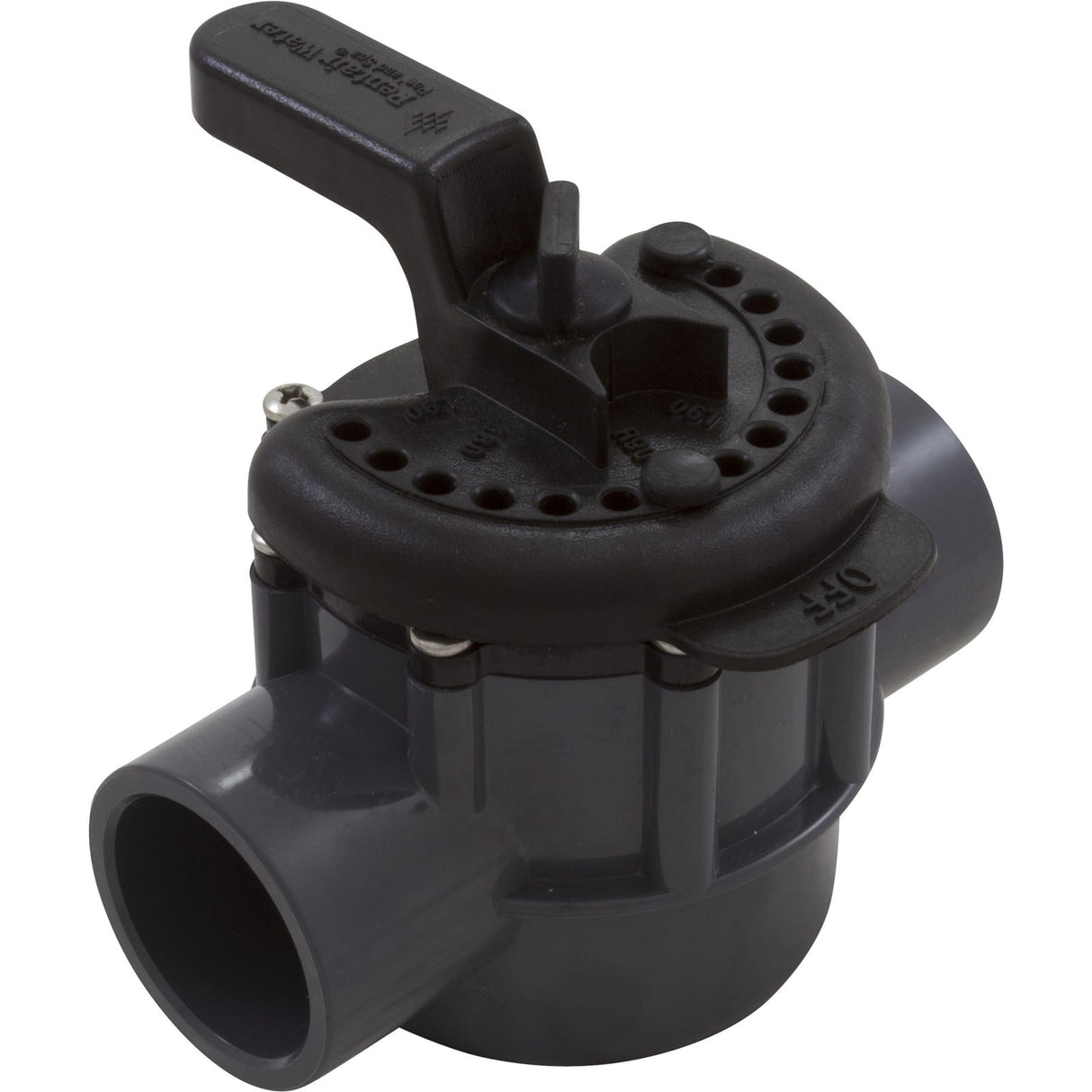 Diverter Valve, Pentair, 2" Spigot x 1-1/2" Slip, 2 Way : 263038