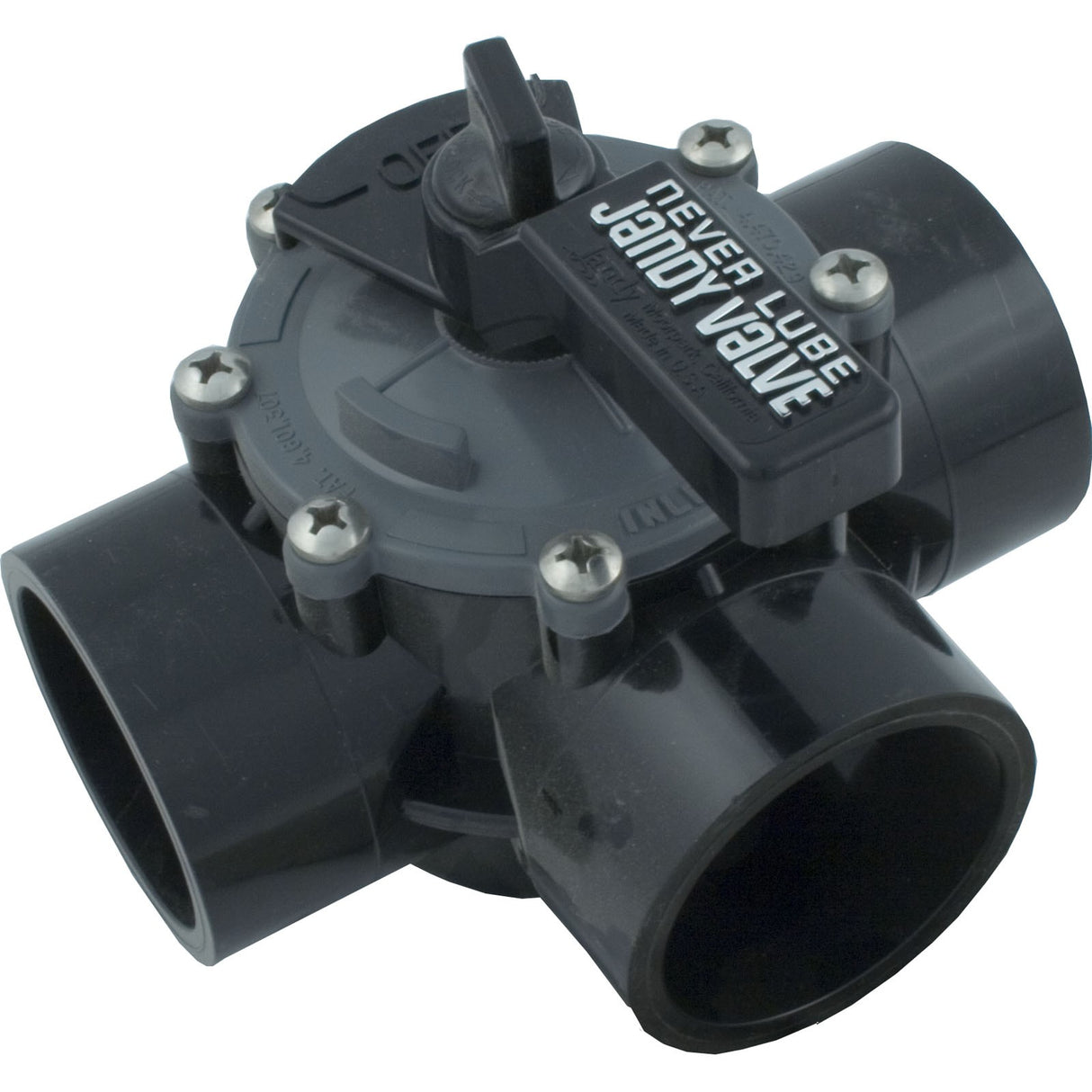 Dvtr Valve, Jandy Neverlube, 2"s/2.5"spg, Pos Seal, 3Port, Stand : 4944