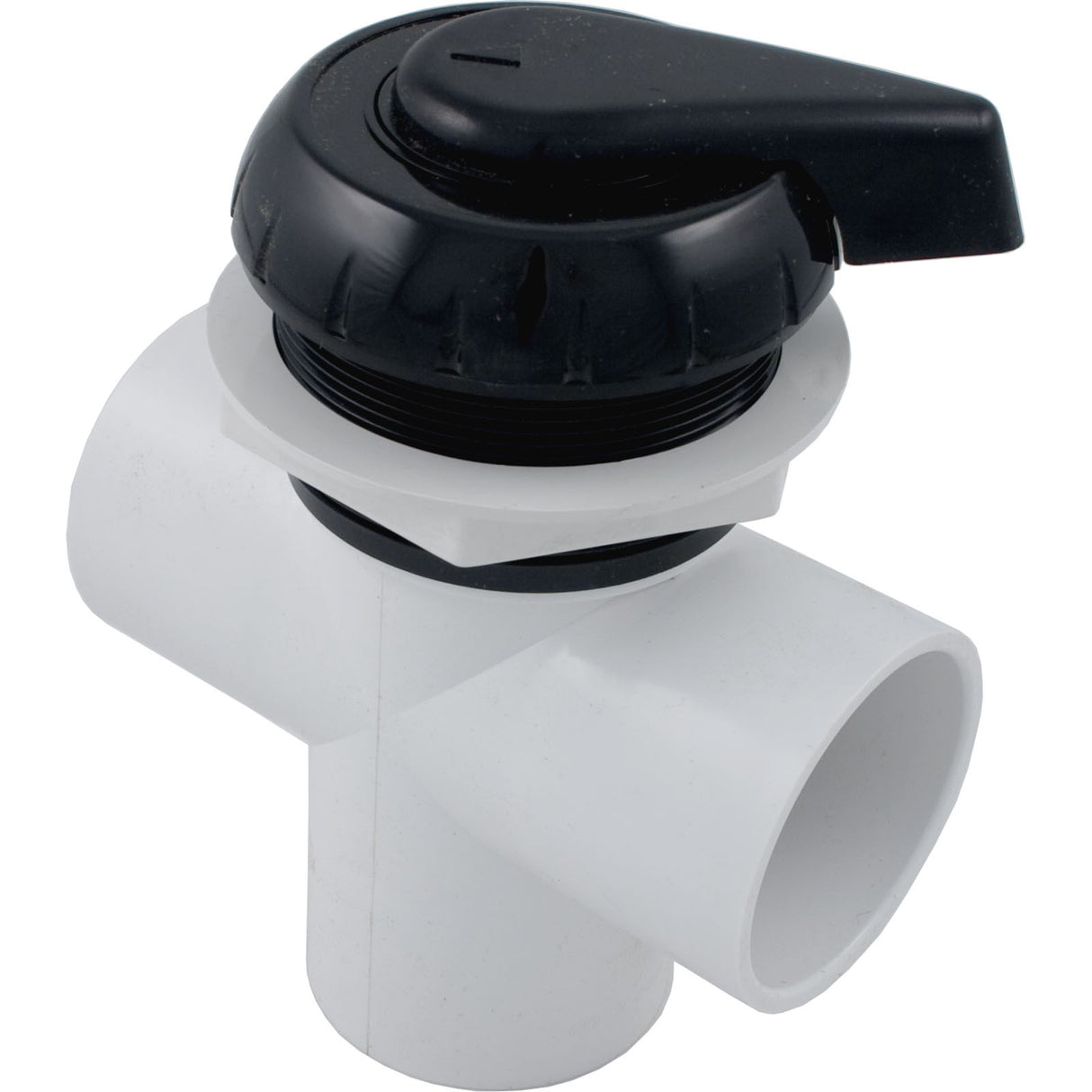 Diverter Valve, Hydro-Air/BWG Hydroflow, 2"s, 2 Port, Black : 11-4000BLK