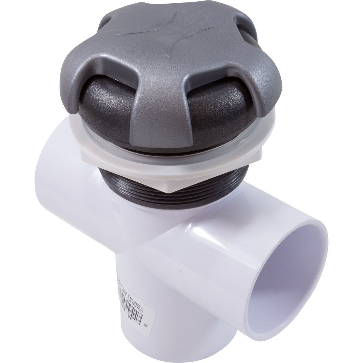 Diverter Vlv, CMP Top Mt, 2"s, 3-3/16"hs, 3 Port, Crown, Gry/Slvr : 25048-807-000