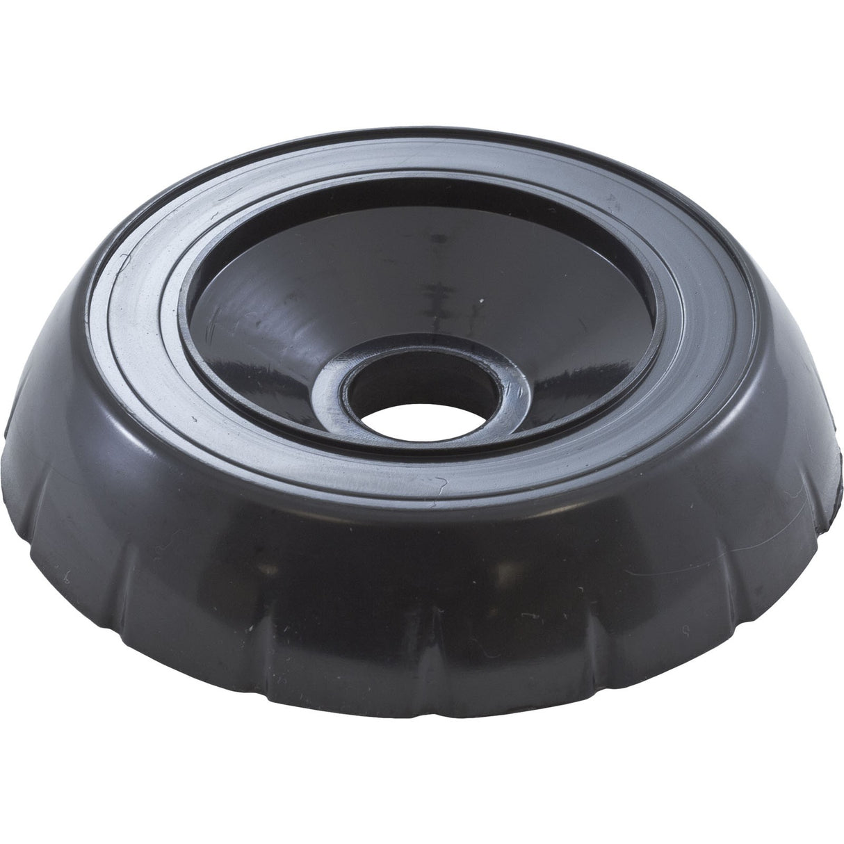Cap, Waterway Top Access Diverter Valve, 2", Notched, Black : 602-3551
