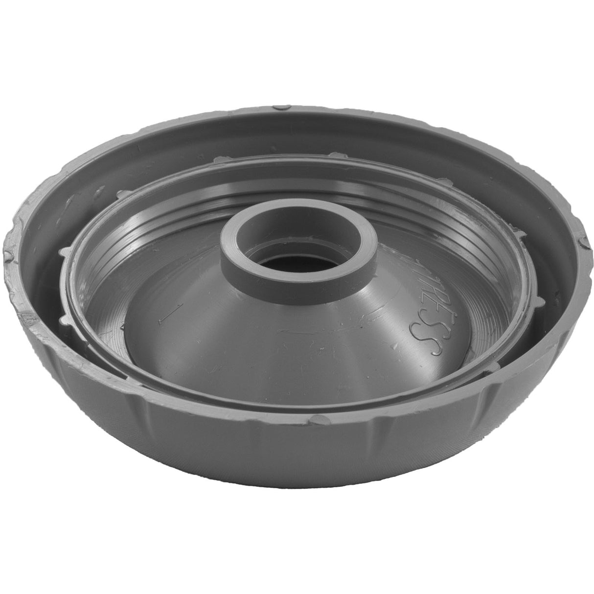 Cap, Waterway Top Access Diverter Valve, 2", Notched, Gray : 602-3557