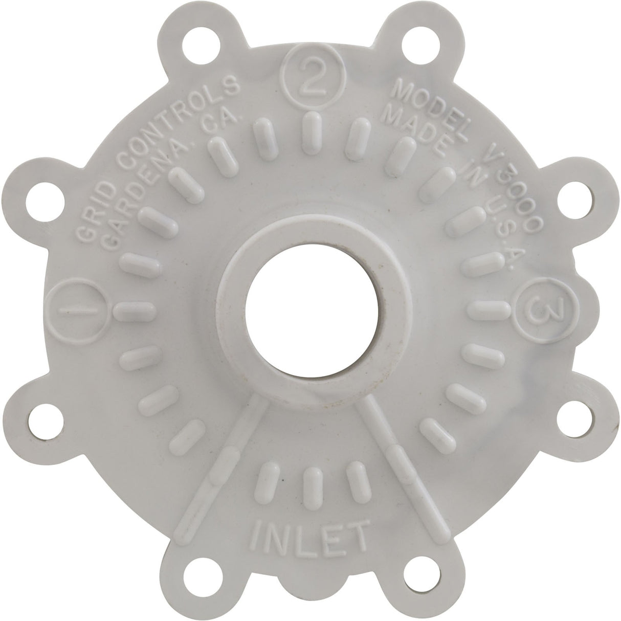 Cover, Grid Controls 3-Way Valve : 32-V3-3002-WHT
