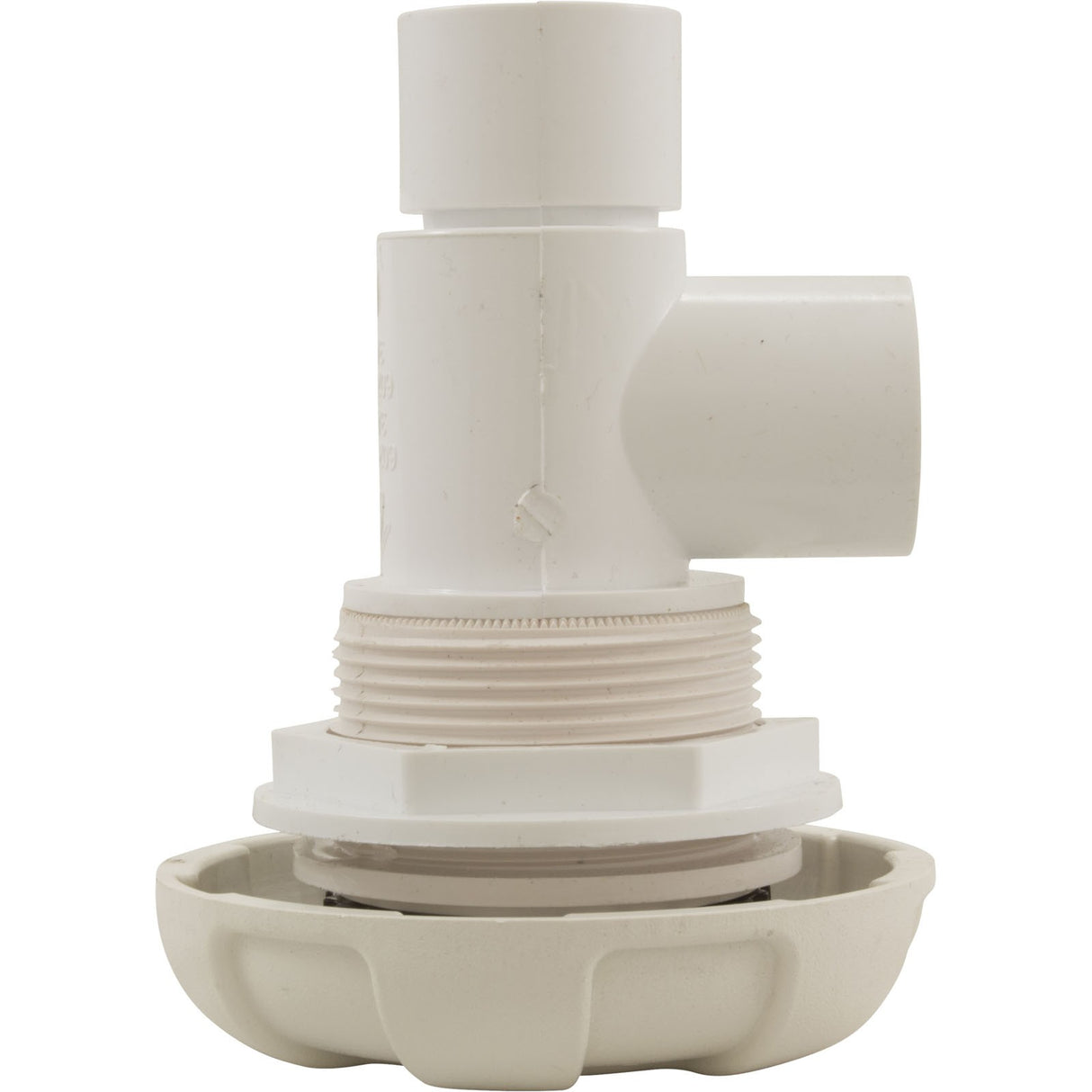 100% Shut Off Valve Assy. 3/4"S X 3/4"S 6 Spoke, White : 600-4720