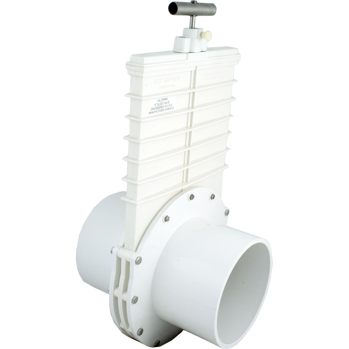 Gate Valve, 3 pc, SS Paddle, Valterra, 6"s x 6"s, 10psi : 6601