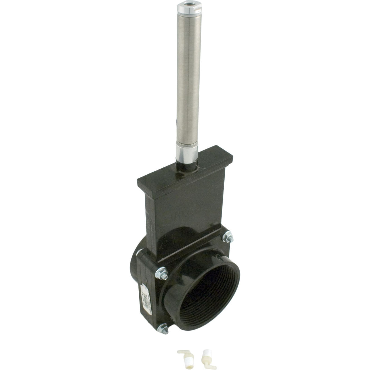 Gate Valve, 3 pc Pneumatic, SS Paddle, 3"fpt x 3"fpt, 30psi : 9307S