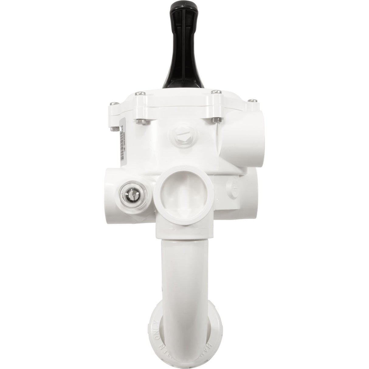 Multiport Valve, Pent DE, Side Mount, 1-1/2", w/Plumb, 6 Pos : 261177