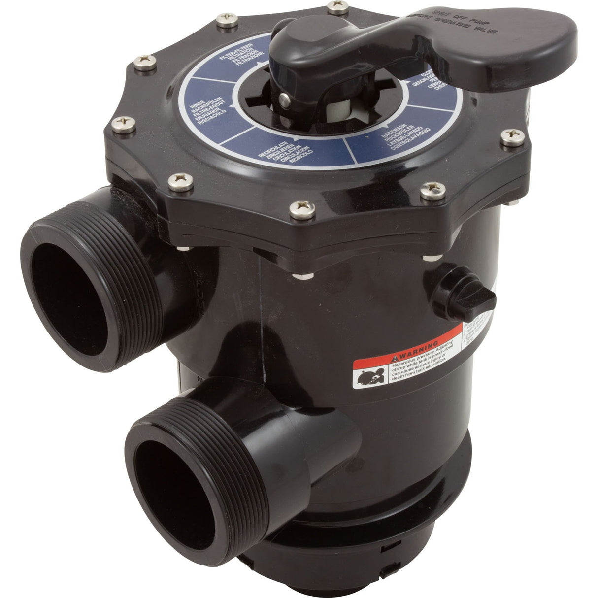 Multiport Valve, Pentair TA60, SD80, CFII26, TM, 2", w/o Unions : 263085