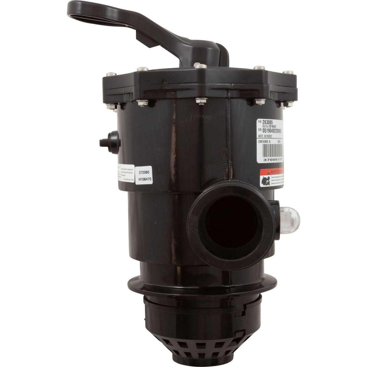 Multiport Valve, Pentair TA60, SD80, CFII26, TM, 2", w/o Unions : 263085