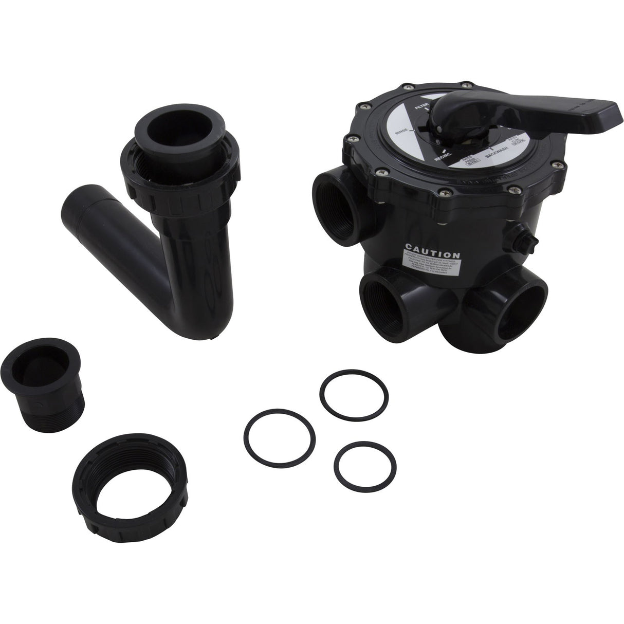 Multiport Valve, Astral, 2" Side-Mount, 6 Position : 28225