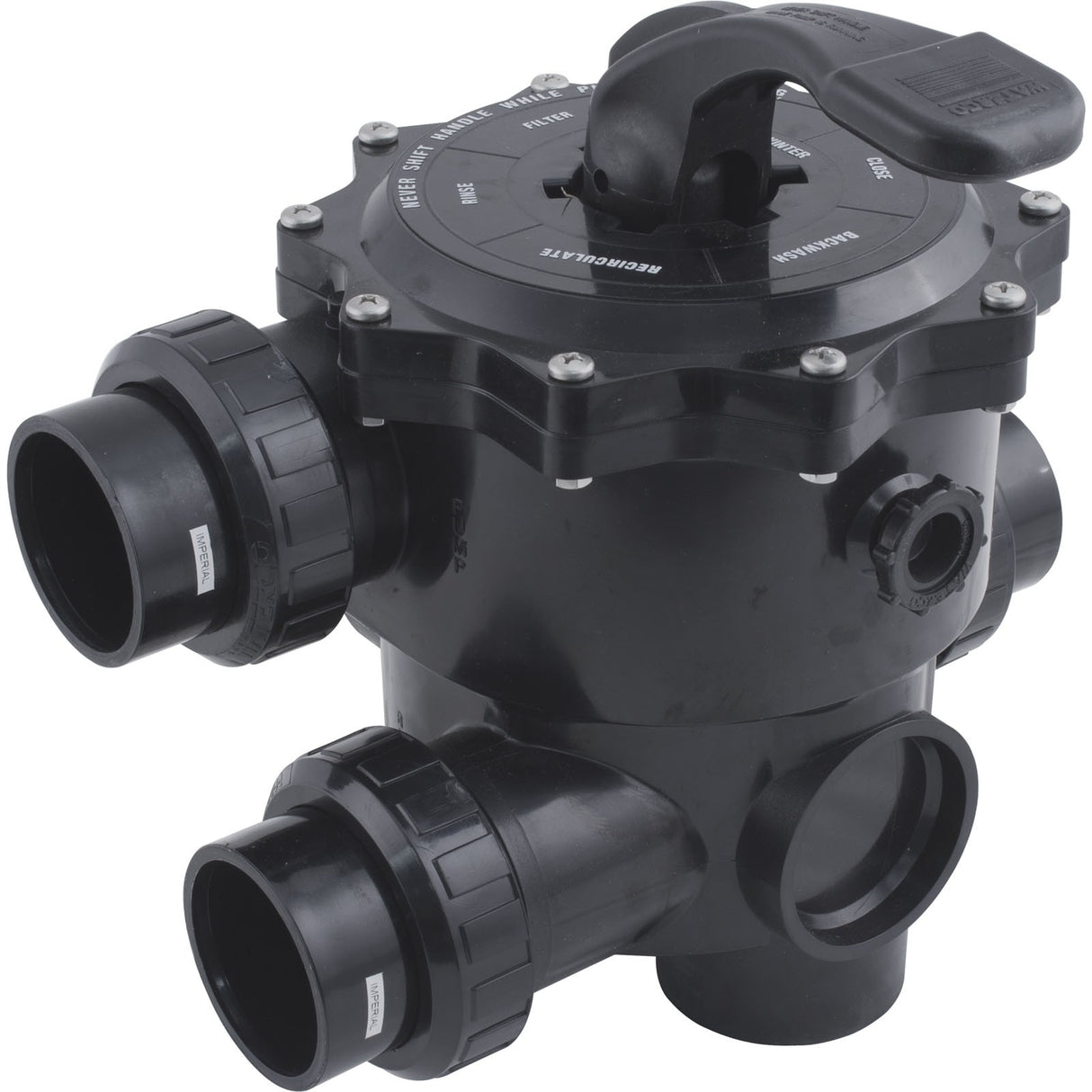 Multiport Valve, Waterco Side Mount, 2", 6 Position : 2290590