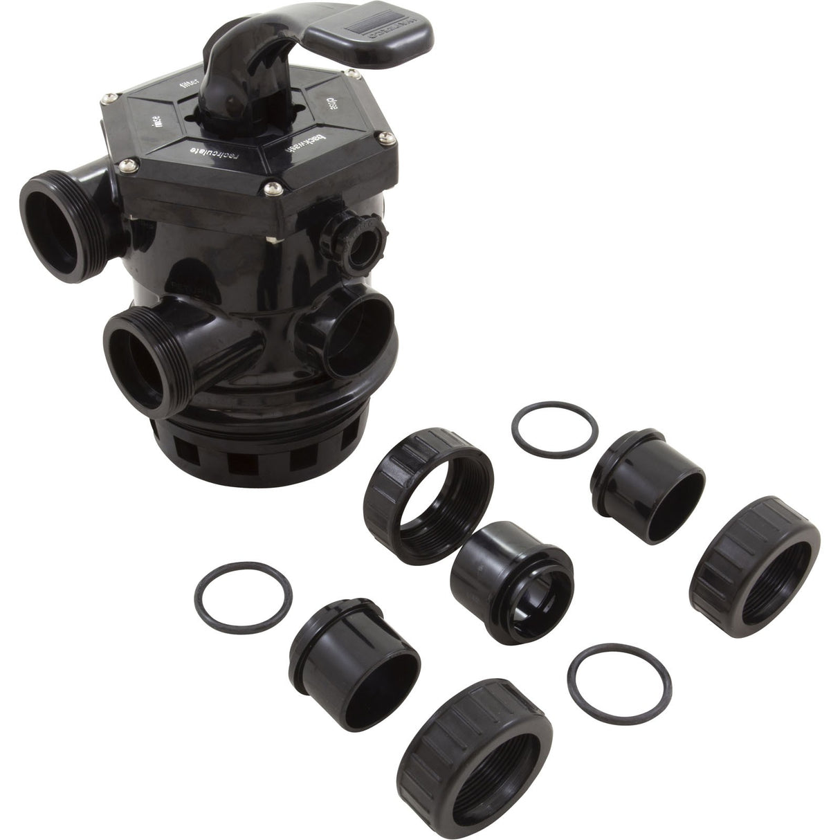 MPV, Waterco Micron Series Thd Top Mount Series, 1-1/2", 6 Pos : WC228042