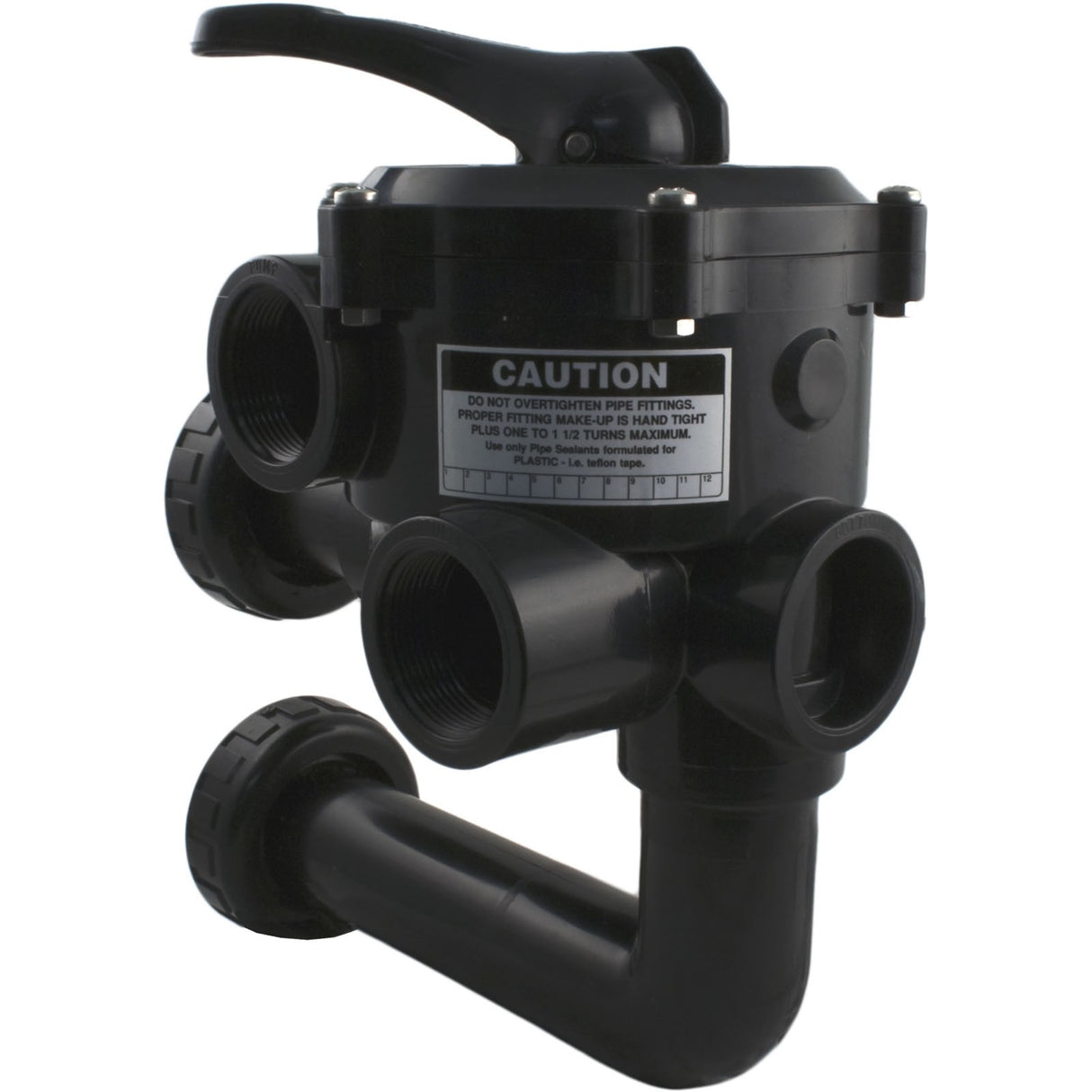 Multiport Valve, Praher SM1-HP3, 1-1/2", w/Hayward Plumbing : SM1-HP3
