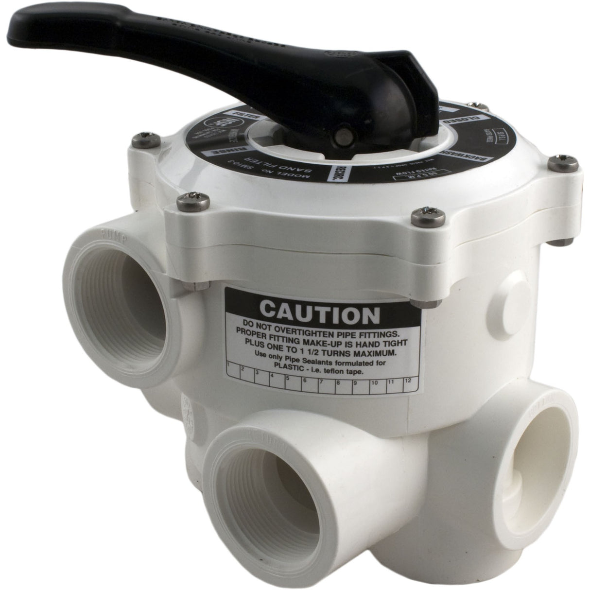 Multiport Valve, Praher SM-10-3, 1-1/2" Female Pipe Thread : SM-10-3