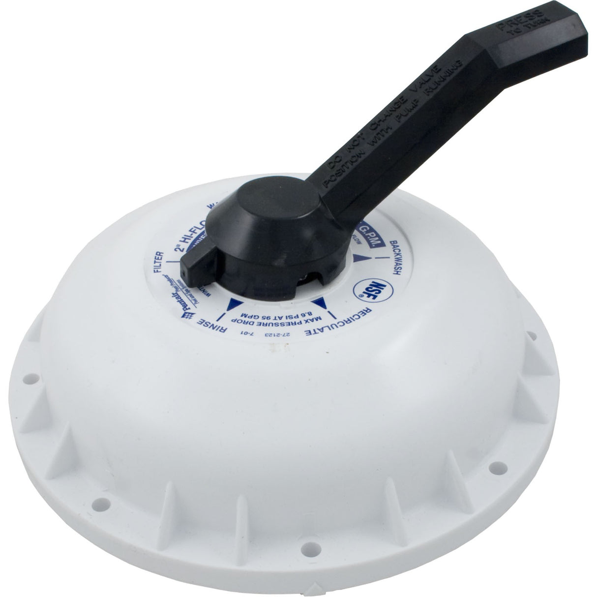 Lid Assembly, Pentair PacFab 2" High Flow Valve : 272422
