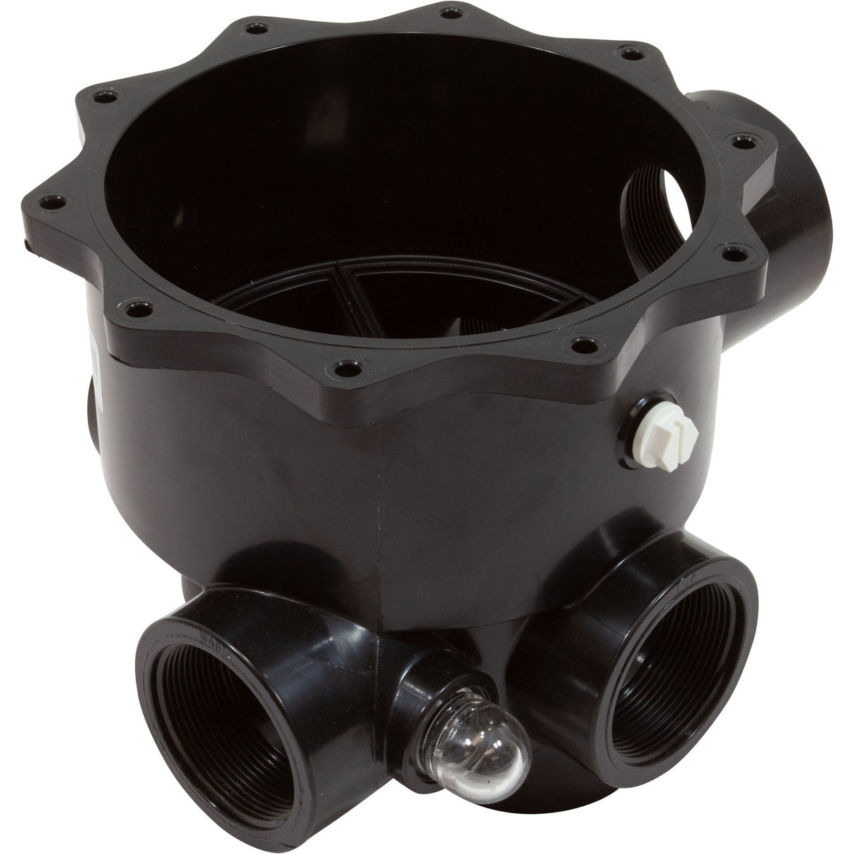 Body Assembly, Praher SM-20-AO Valve, 2", Black : E-55-S2B