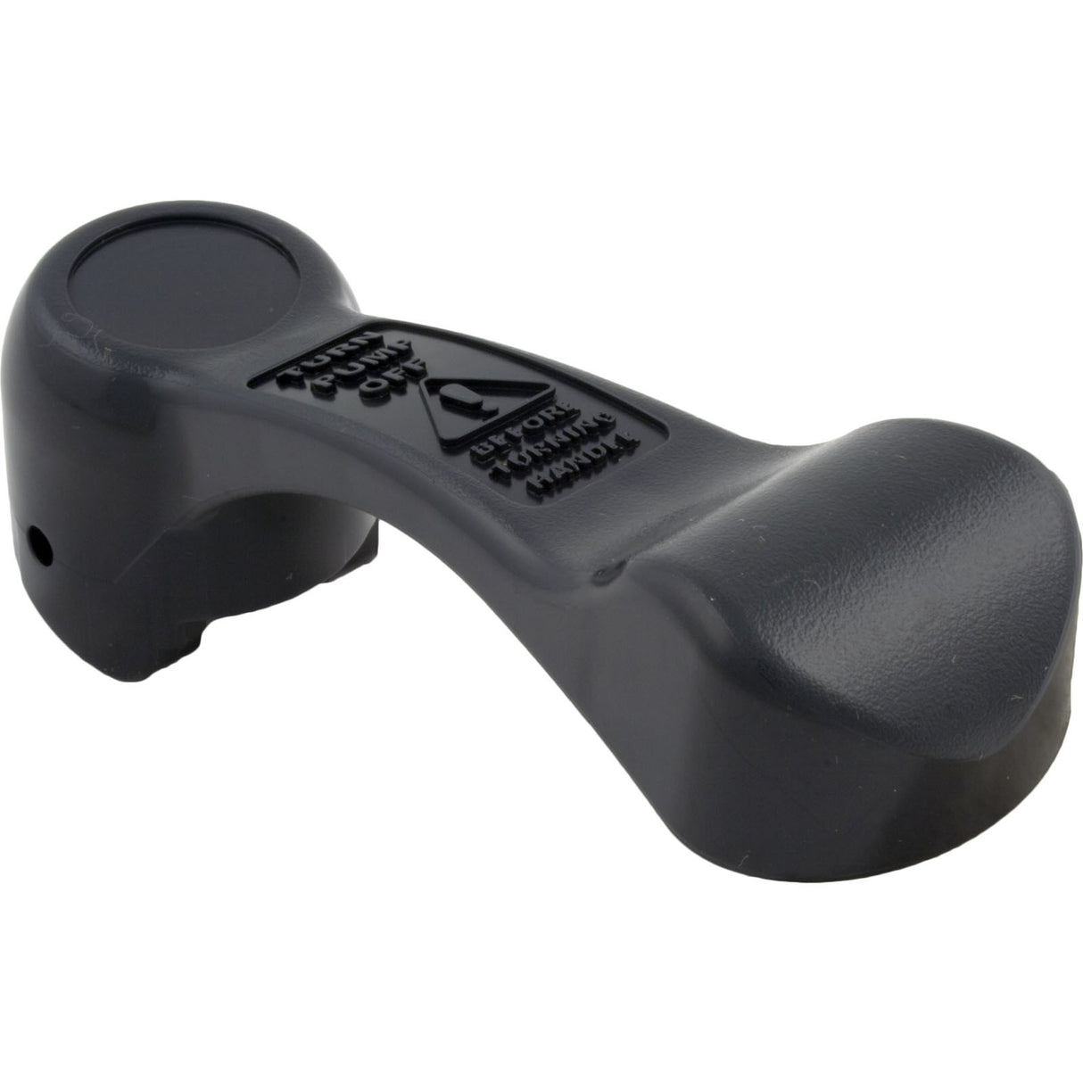 Handle, Waterway 1-1/2" Top Mount Valve, Black : 602-1931