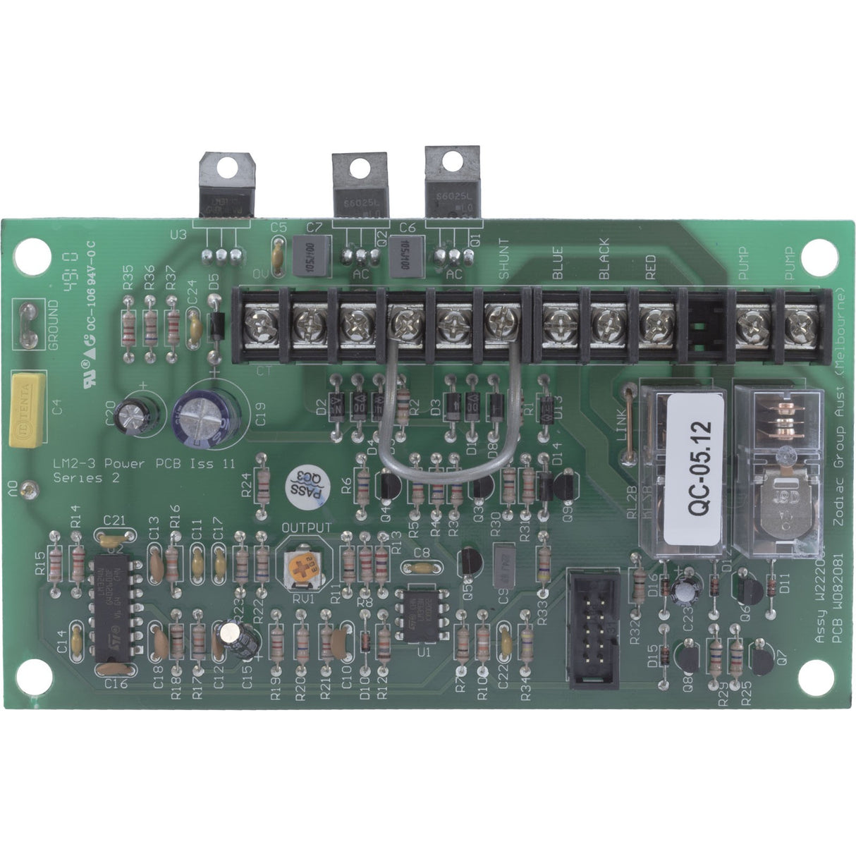 PCB Assembly, Zodiac Clearwater LM2 and LM3 : W222091