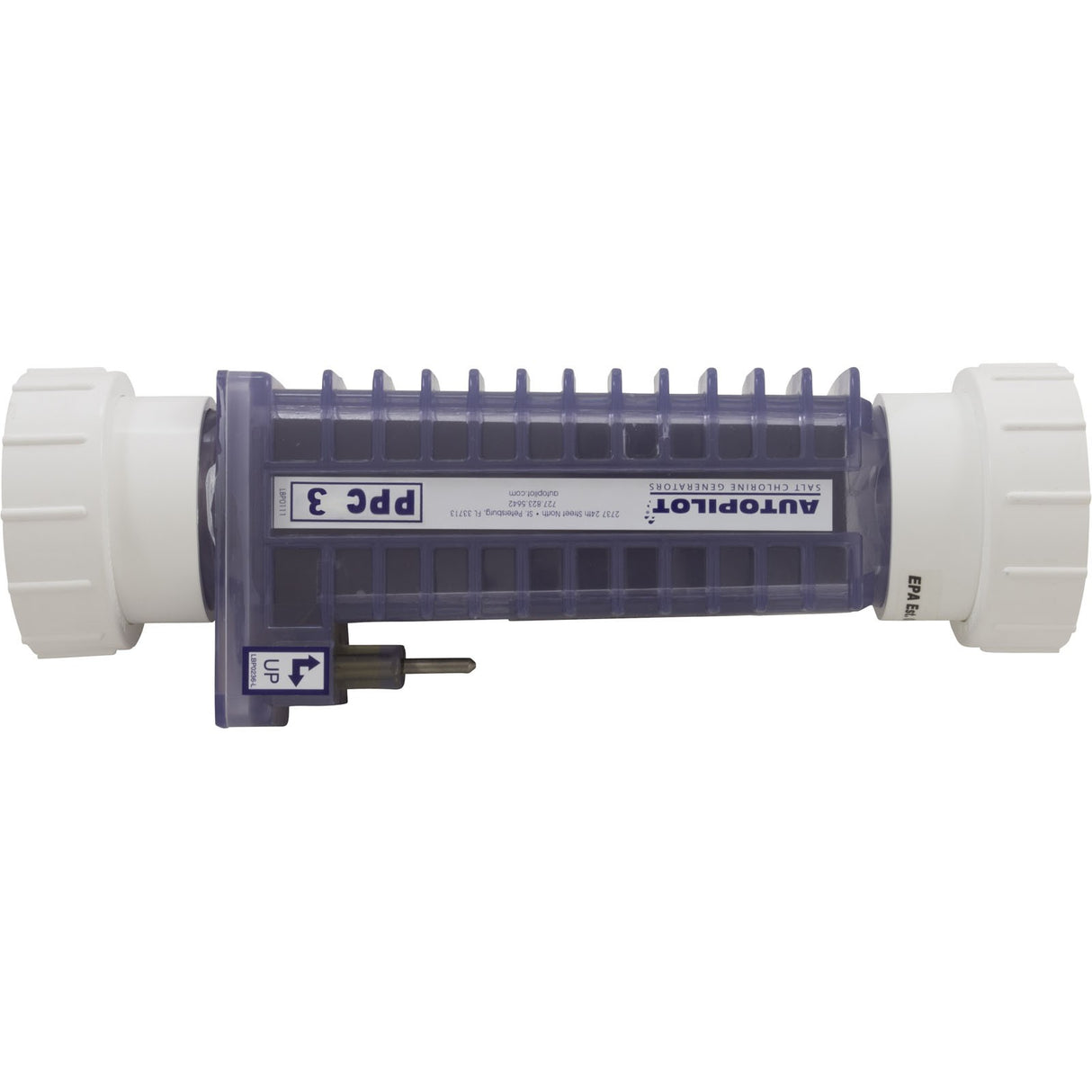 Replacement Salt Cell, Auto Pilot, PPC3, w/Female Unions : PPC3