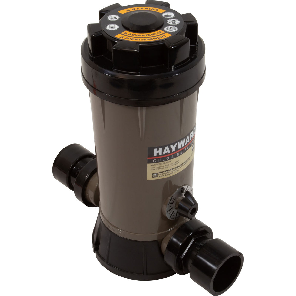 Chlorinator, In-Line, Hayward CL2002S, 2"s : CL2002S