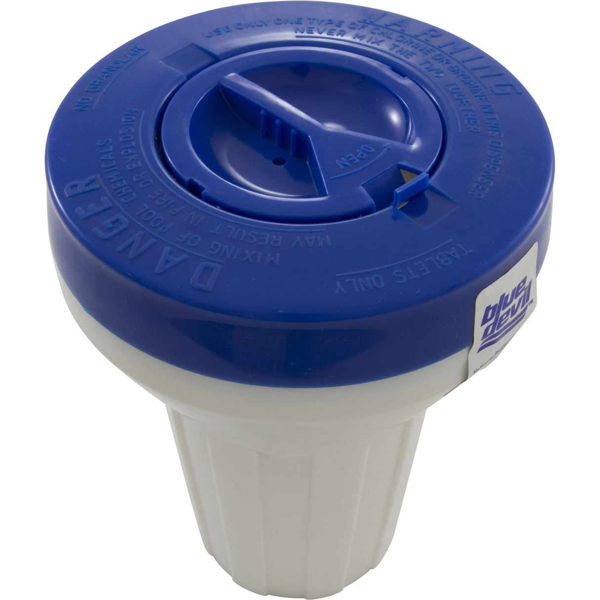 Tablet Dispenser, 1" Tabs, Floating : B8055