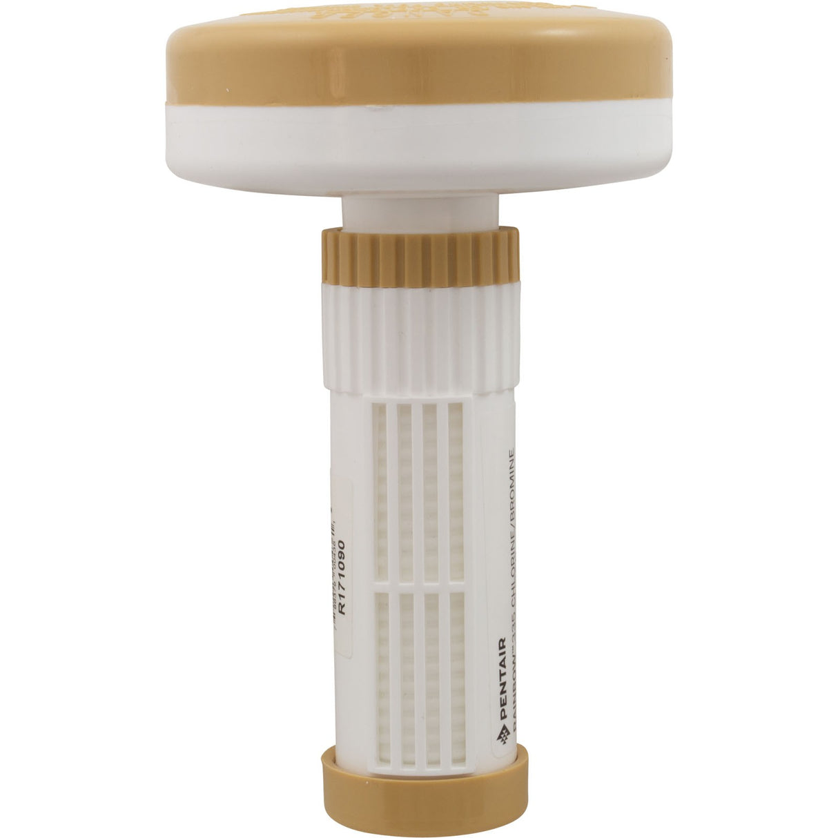 Tablet Dispenser, Rainbow 335, 1" Tabs, Floating, Tan : R171090