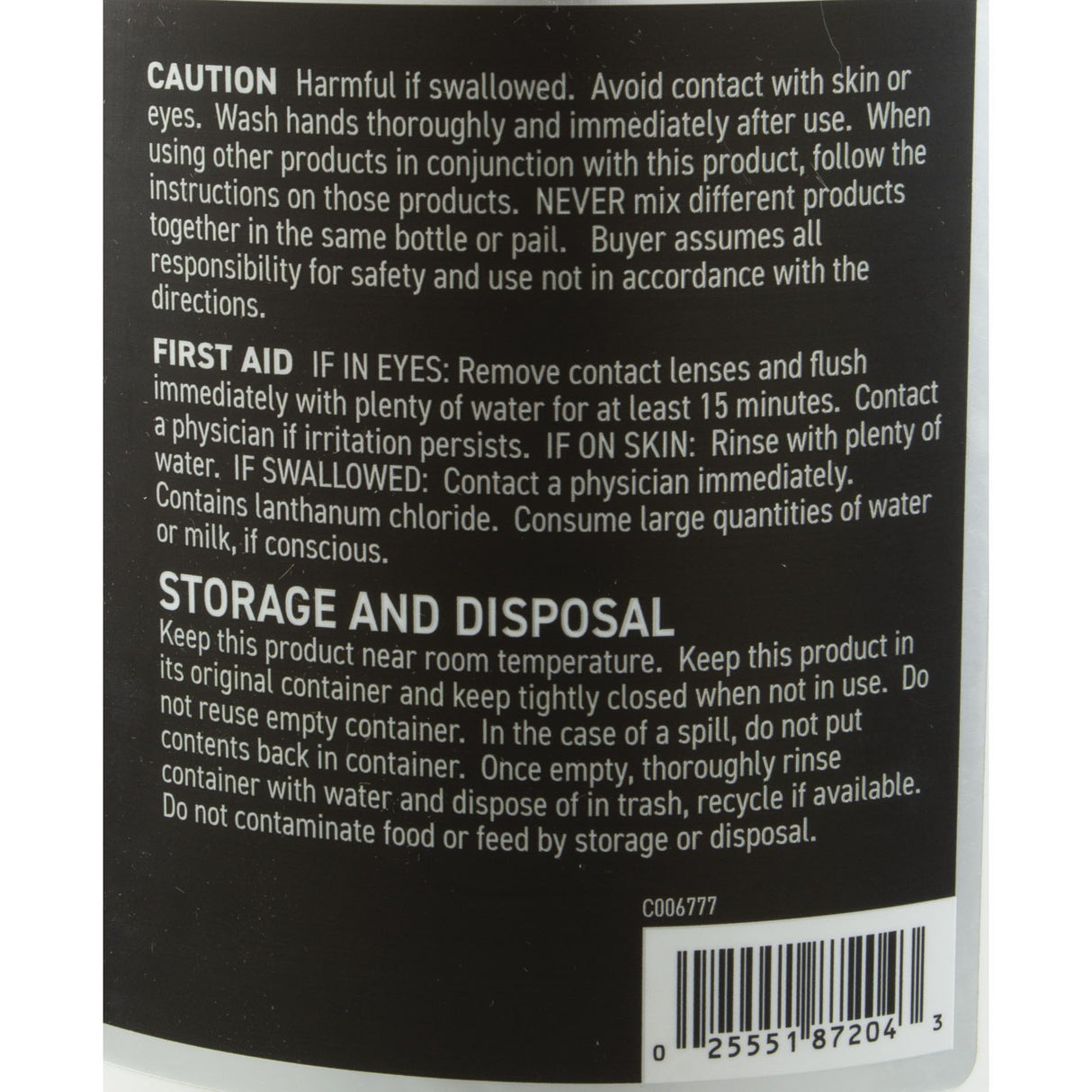 Phosphate Remover, Matrix Black Label, 1 Gallon : C006609-CS4X1G