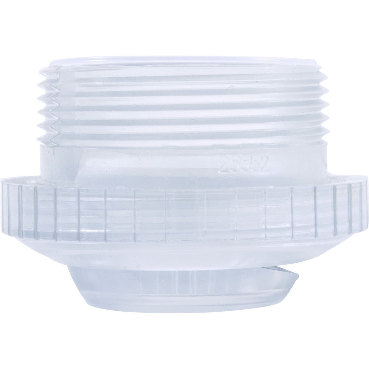 Dir Flow Outlet (1/2" Mip, Slottedted) Clear : 25552-009-000