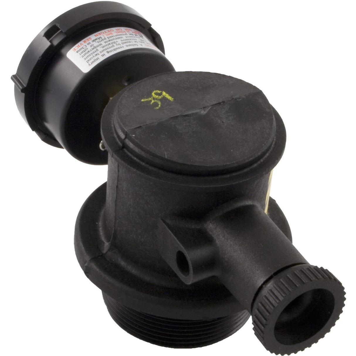 Manual Air Relief Valve, Pentair Purex PacFab, w/o Clamp : 273550