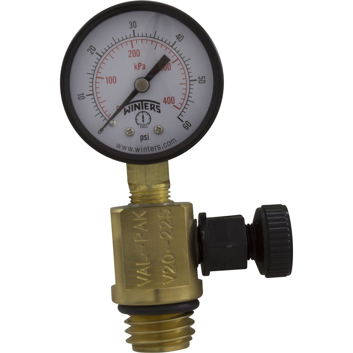 Pressure Gauge/Air Relief, FNS Plus, Val-Pak, Generic : V20-225