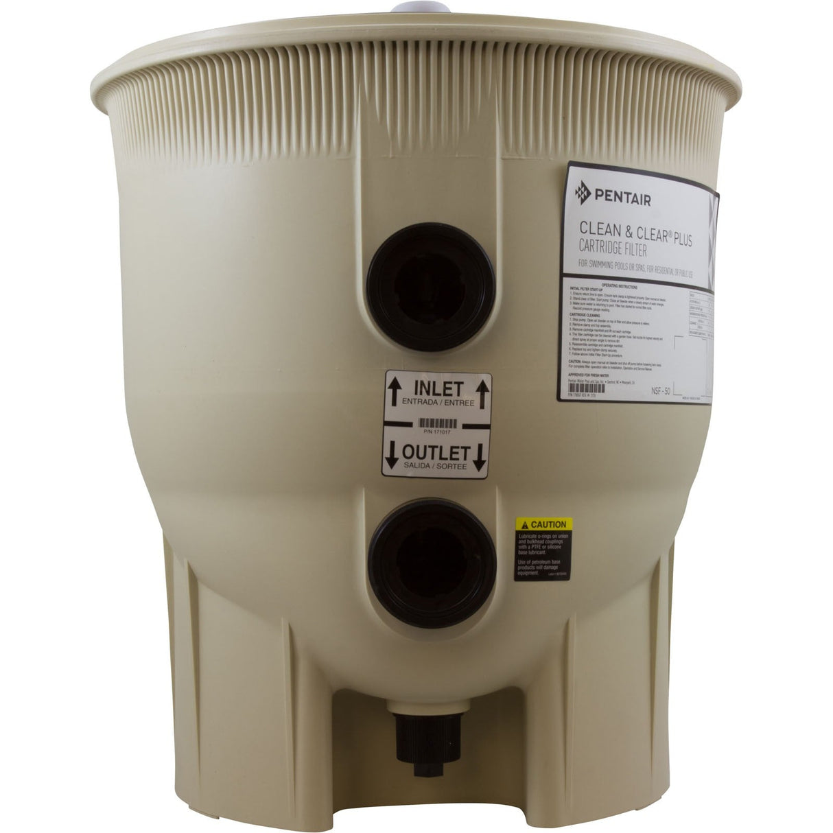 Tank Body, Pentair American Products CLN/CLR, Almond : 178578