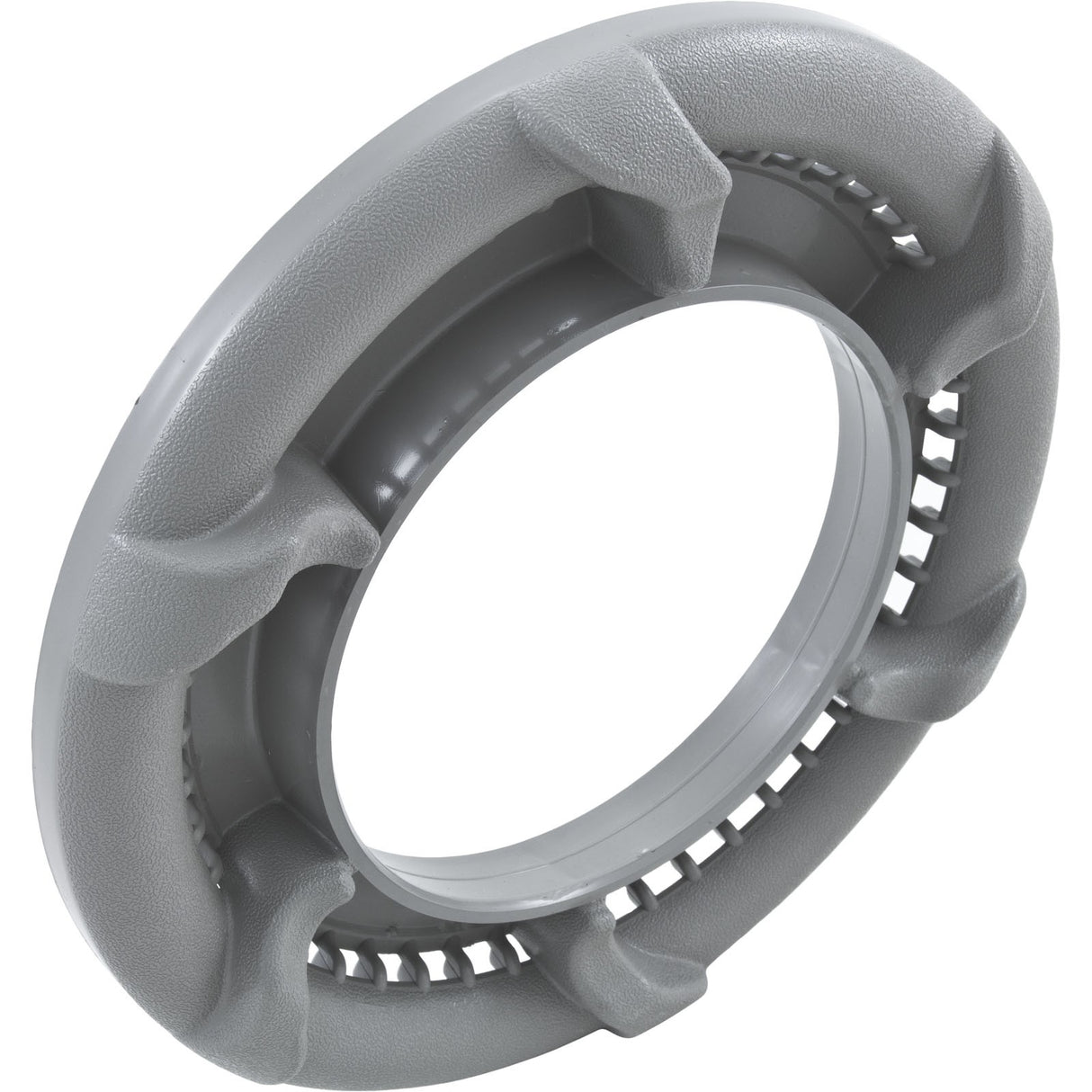 Trim Ring, Waterway Dyna-Flo XL, Scalloped, Gray : 519-8267