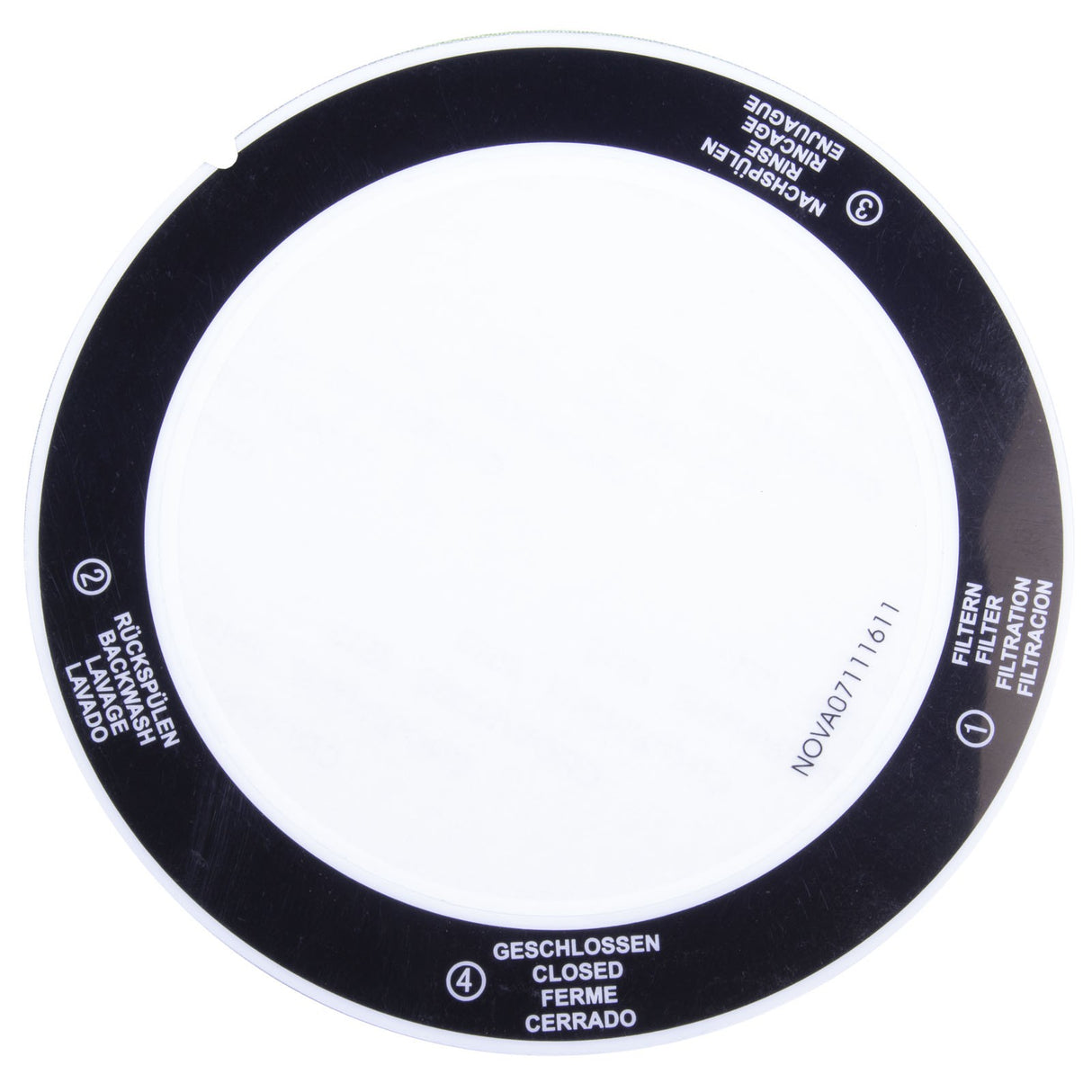 Decal, AquaPro AL75 Multiport Valve : 10073-AQP1