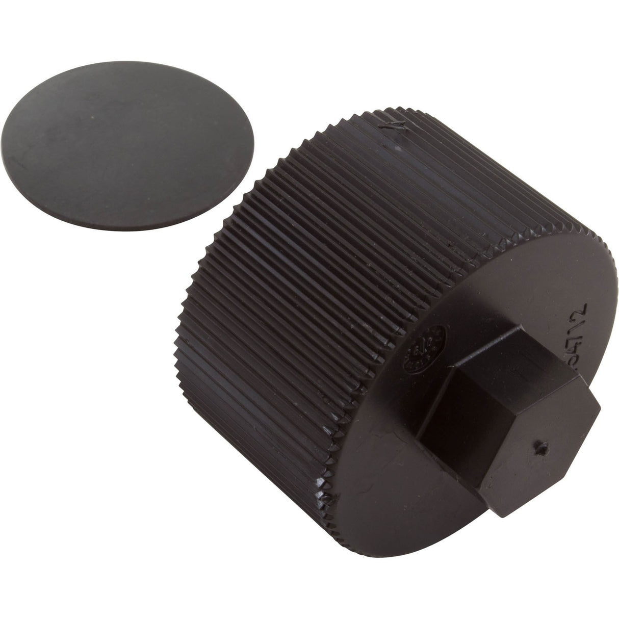 Drain Cap Assembly, Pentair Sta-Rite CristalFlo II, w/Gasket : 154712Z