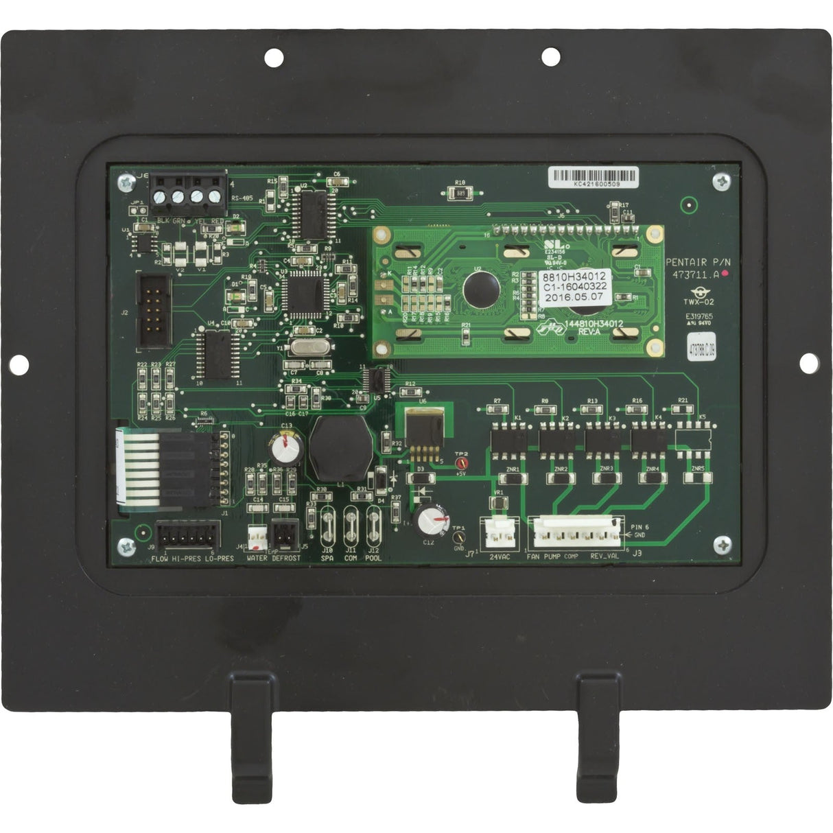 Control Board Assy, Pentair Ultratemp/Thermalflo Heat Pump : 472734