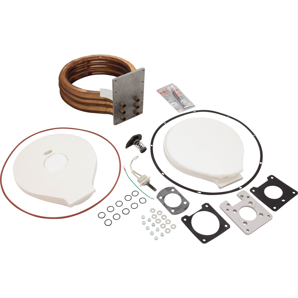 Heat Exchanger, Pentair Sta-Rite Max-E-Therm SR200, Copper : 77707-0242