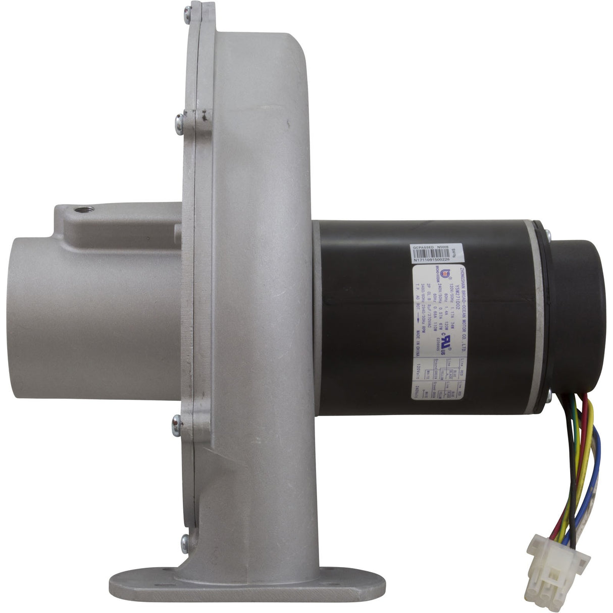 Blower Kit, Pentair MasterTemp 175/200/Max-E-Therm 200, Nat. : 77707-0251