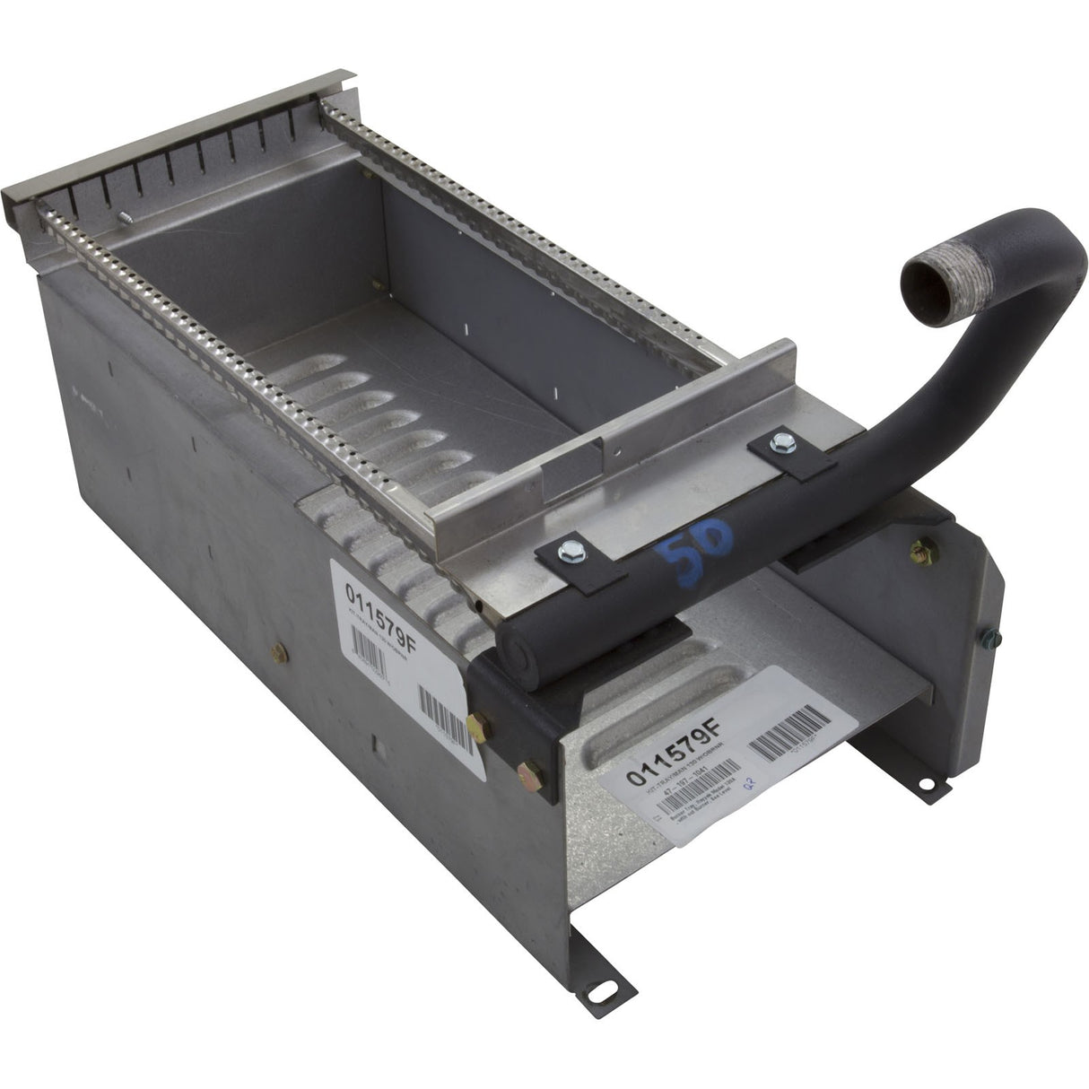Burner Tray, Raypak Model 130A, with out Burner, Sea Level : 011579F