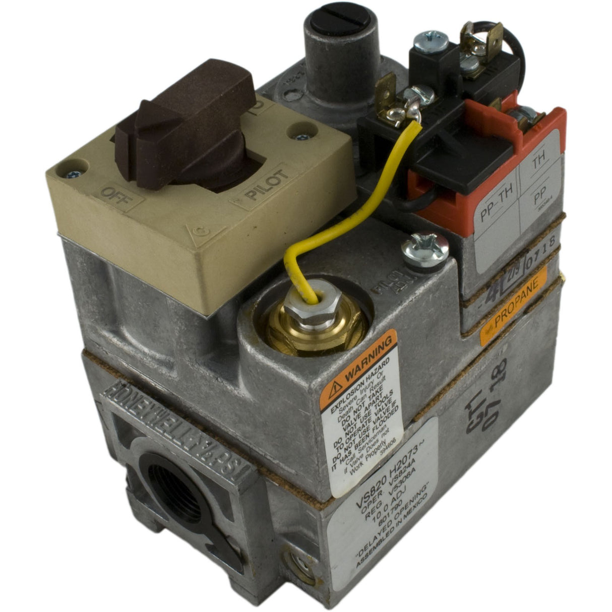 Combination Gas Valve, Raypak 130A, LP, MV : 011589F