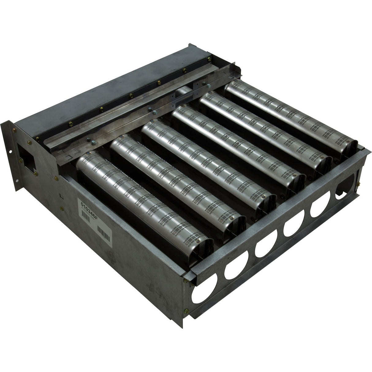 Burner Tray, Raypak Model 407A, with Burner, 0-5000 foot : 010346F