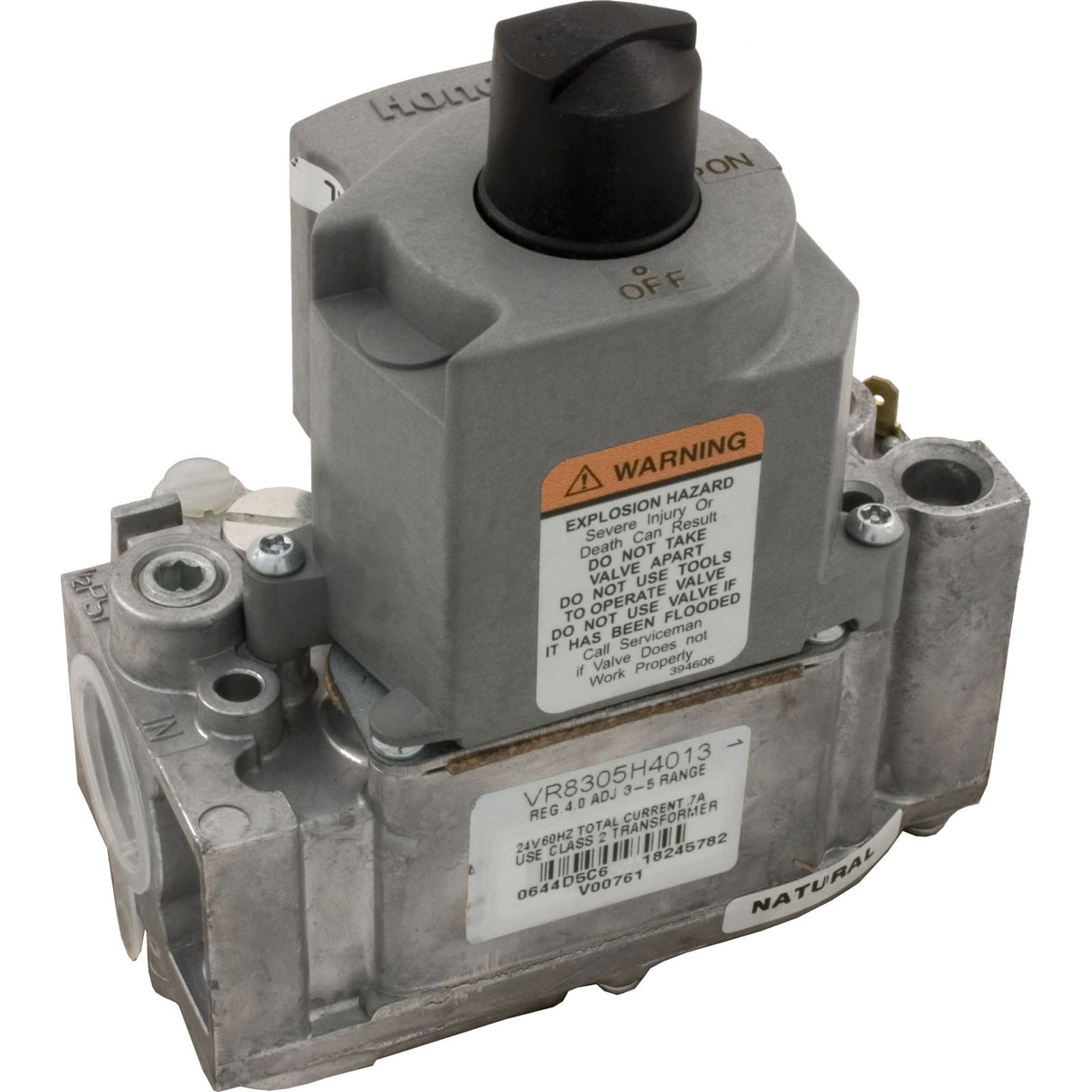 Gas Valve, Zodiac Jandy Laars Lite/Lite2, Nat. : R0317100