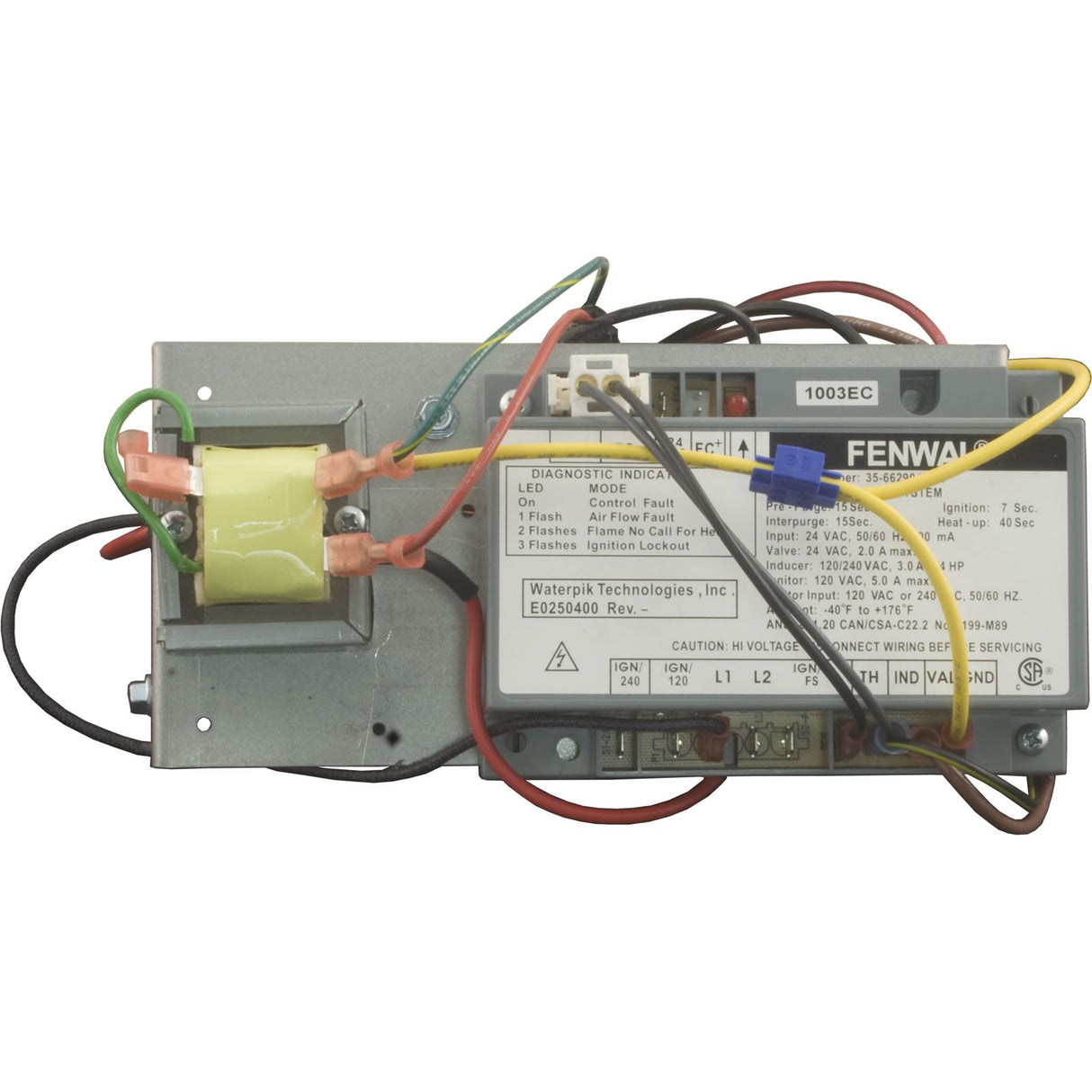 Ignition Control, Zodiac Laars Lite : R0317500