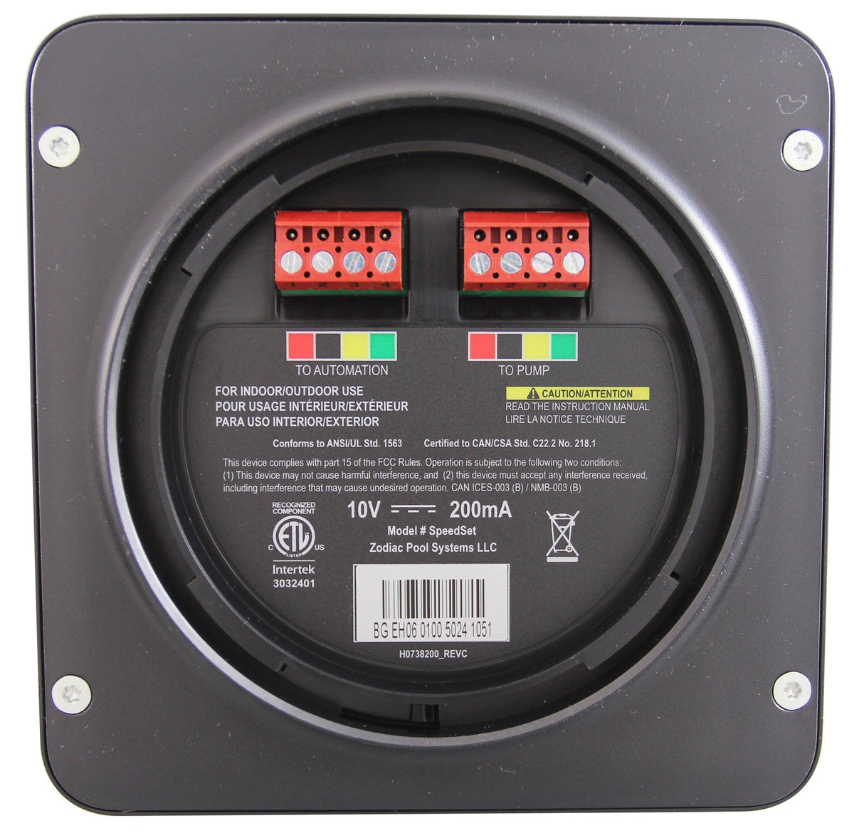 Variable Speed Pump Controller, Jandy Speedset : SPEEDSET