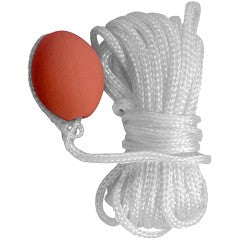 Throw Line, Kemp USA, Economy, White, with Orange Float, 60ft : 10-225